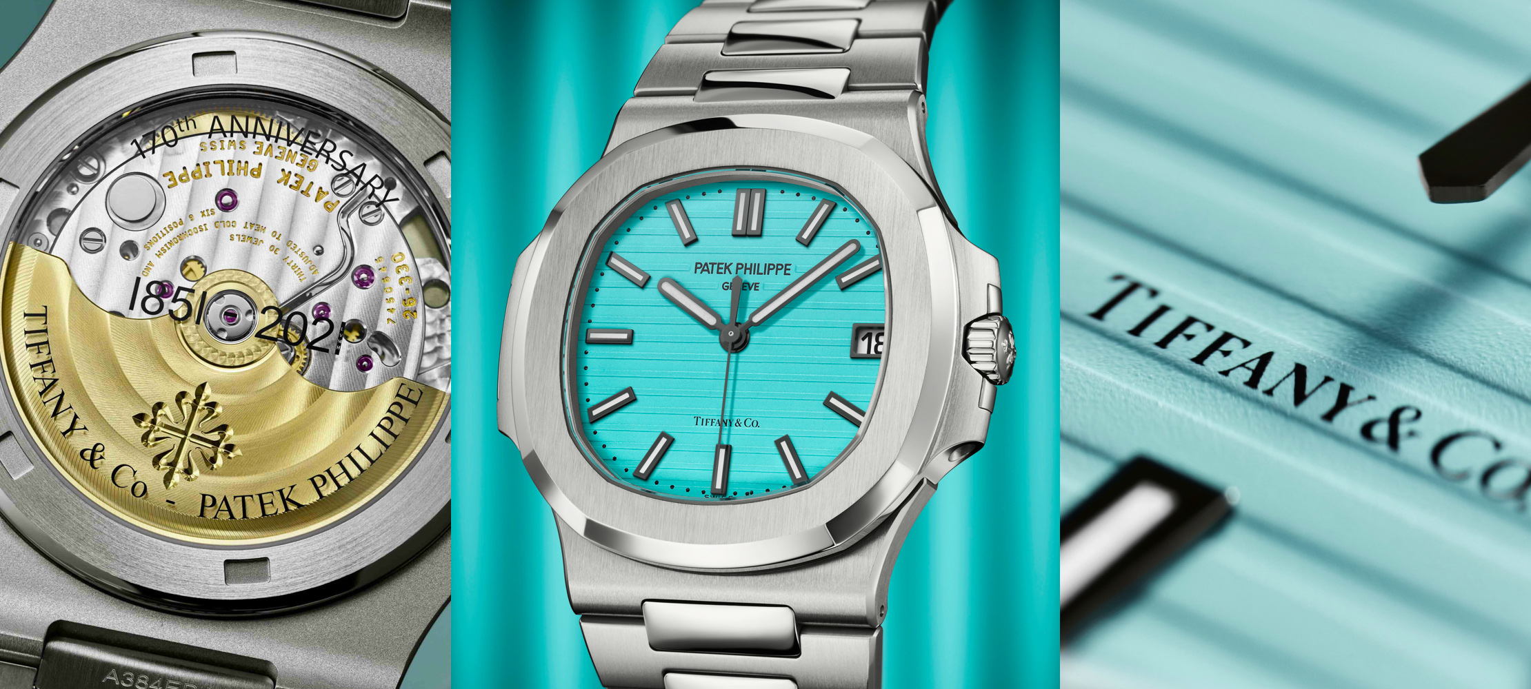 La montre Replique Patek Philippe Nautilus 5711/1A-018 « Tiffany & Co. » fait ses débuts en acier