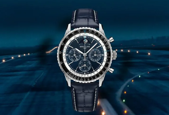 Replique Breitling lance une Navitimer à 49 000 € : découvrez la B19 entièrement en platine